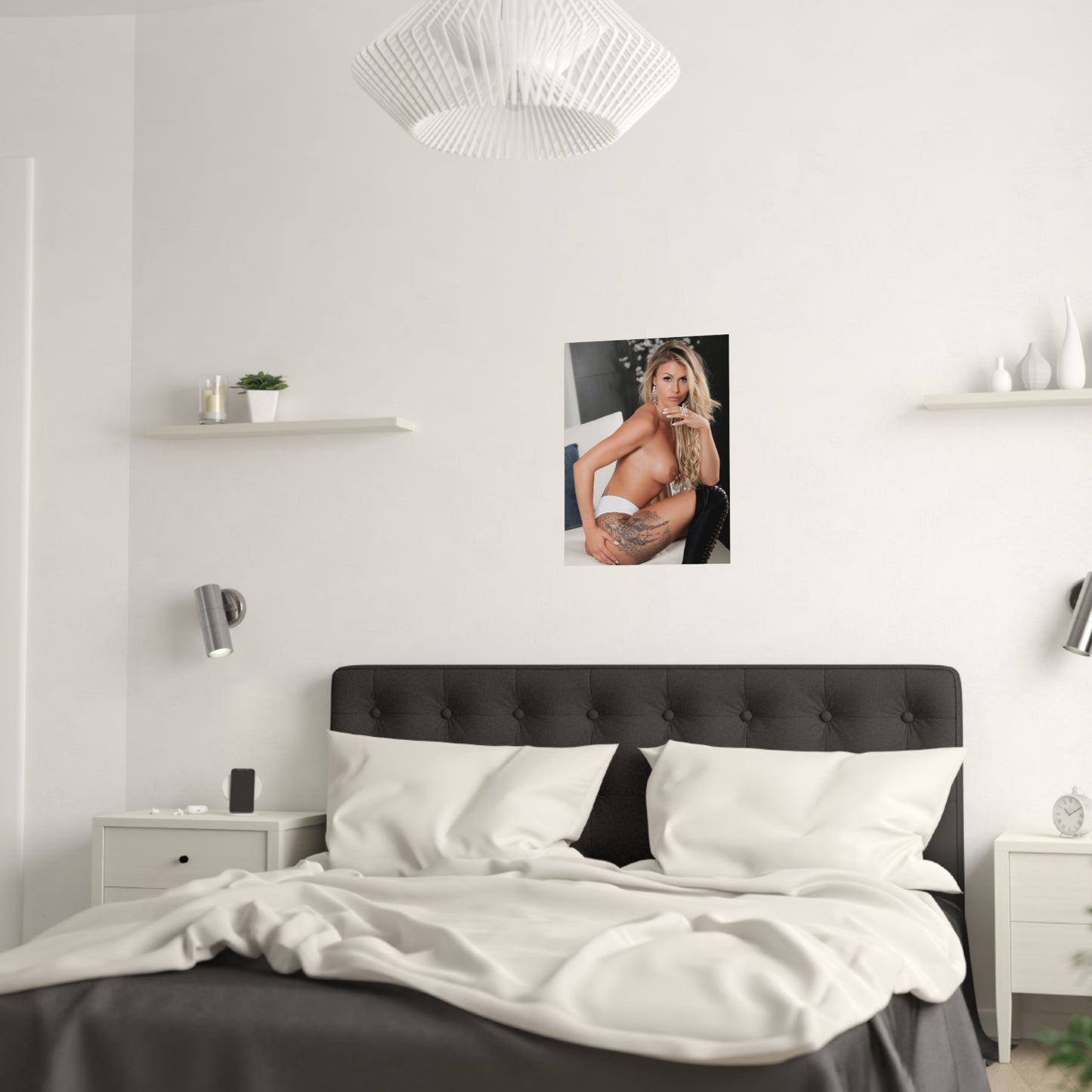 Satin Posters (210gsm) Pet 2018 Ella Silver Nude