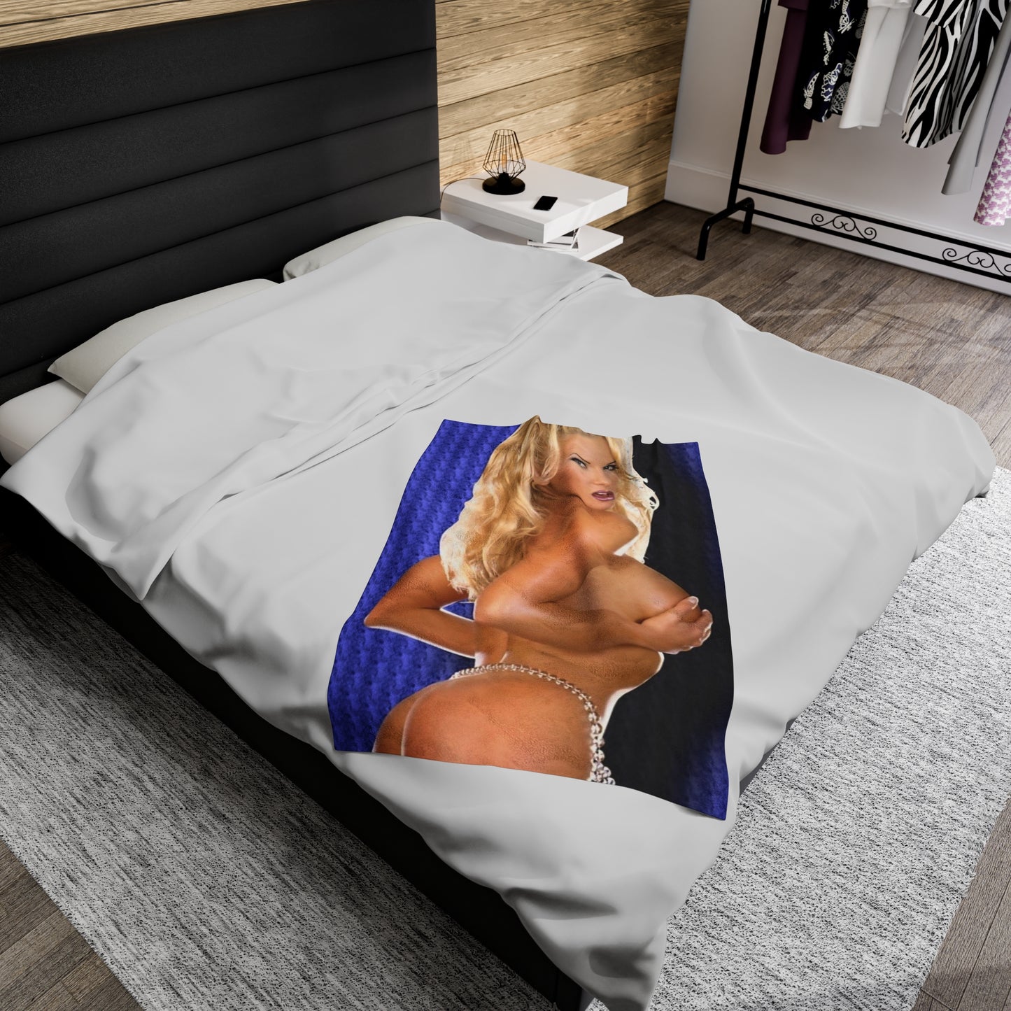 Velveteen Plush Blanket Pornstar Nikki Tyler Nude