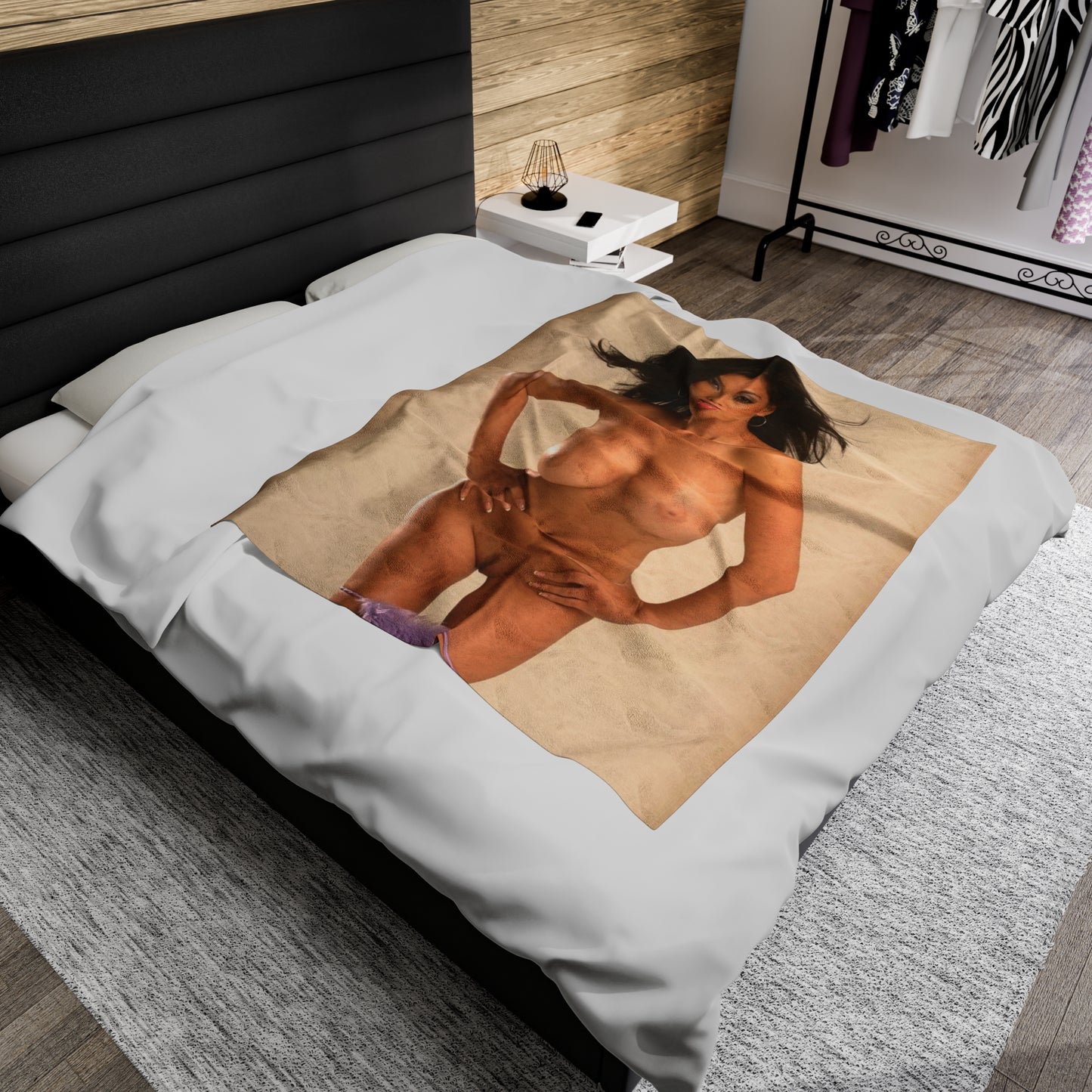 Velveteen Plush Blanket Porn Star Tera Patrick Nude
