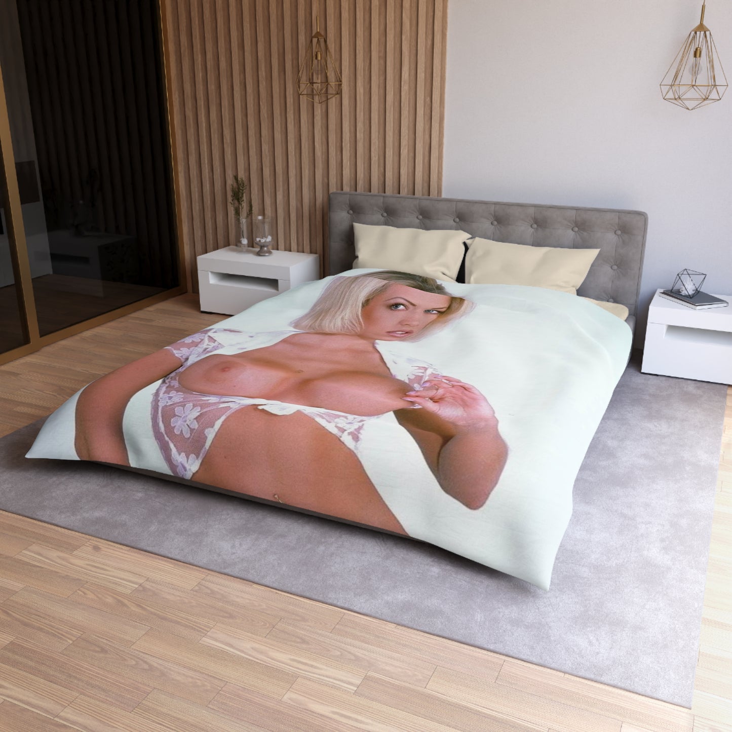 Microfiber Duvet Cover Pornstar Jenna Jameson Nude