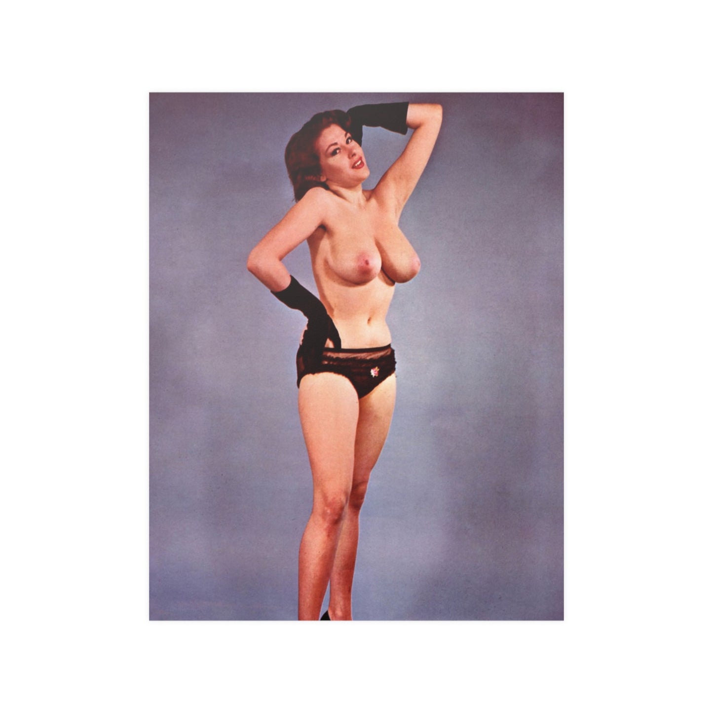 Satin Posters (210gsm) Playmate 1959 Elaine Reynolds nude #2
