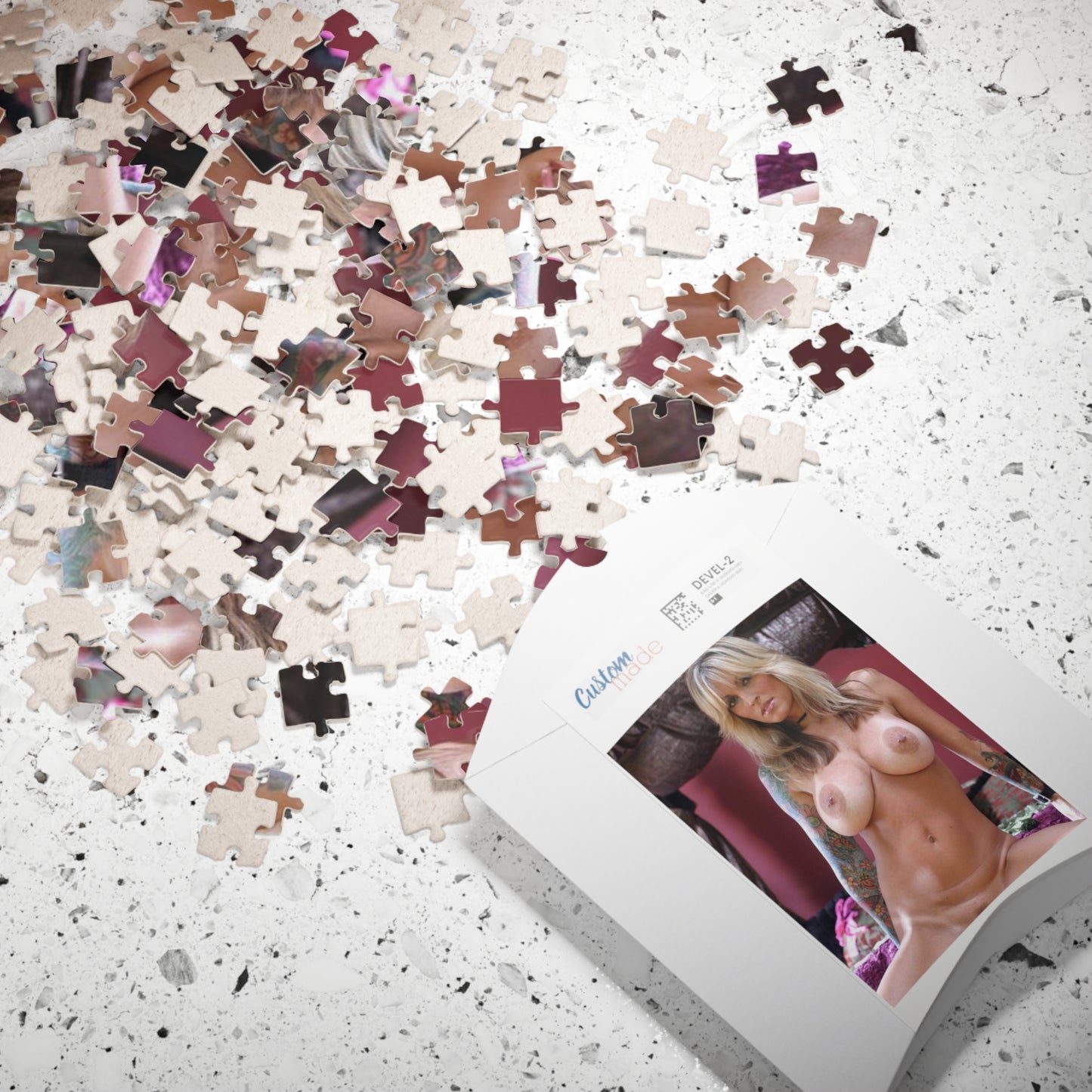 Puzzle (110, 252, 500, 1014-piece) Porn Star Puzzle Janine Lindemulder #3