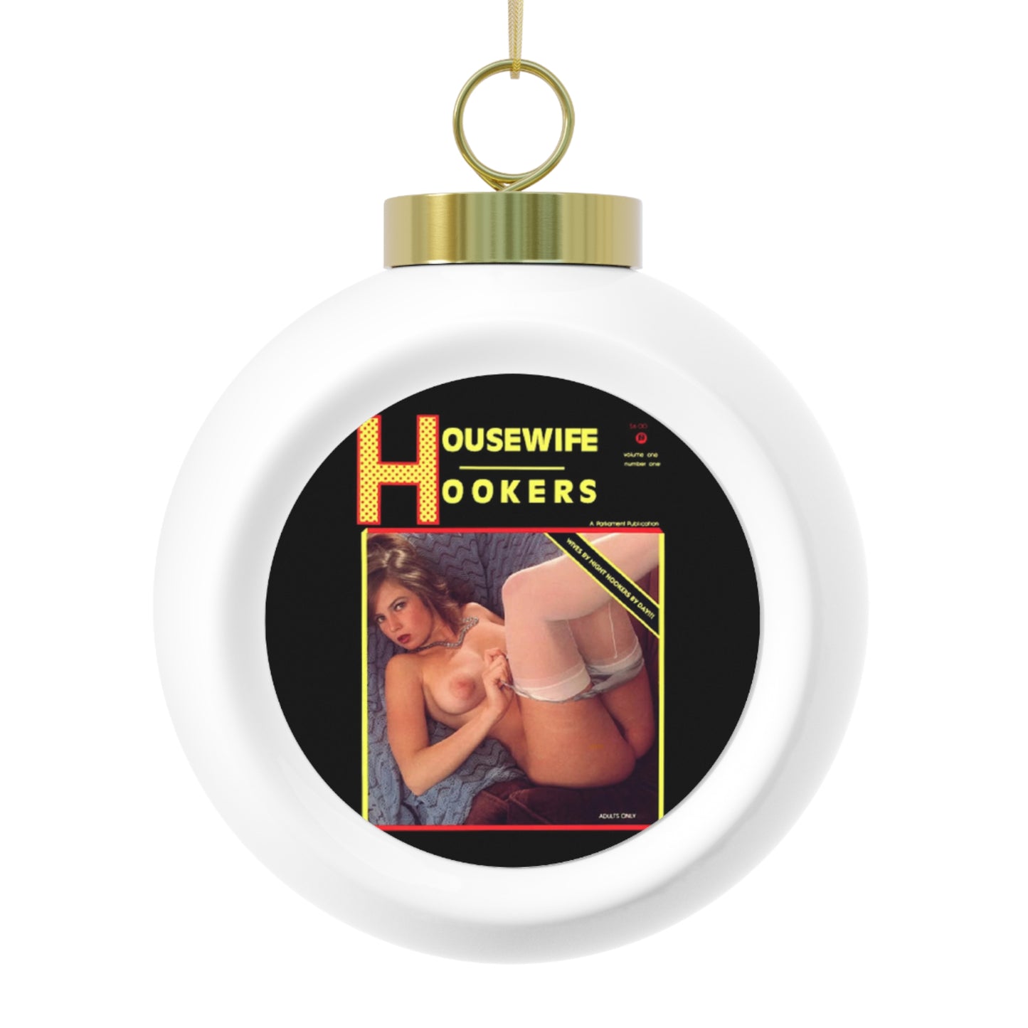 Christmas Ball Ornament Traci Lords Magazine Cover