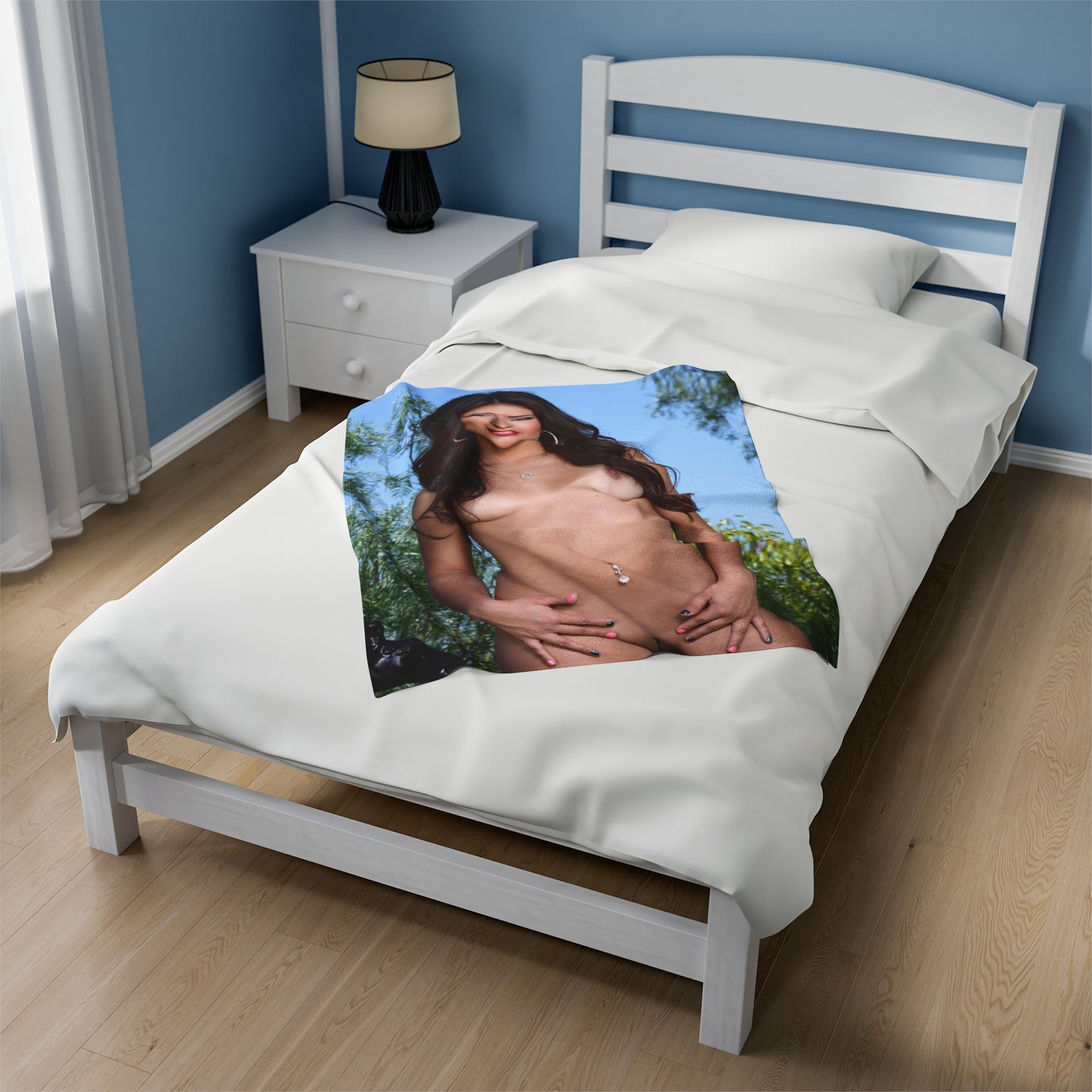 Velveteen Plush Blanket Porn Star Jynx Maze Nude