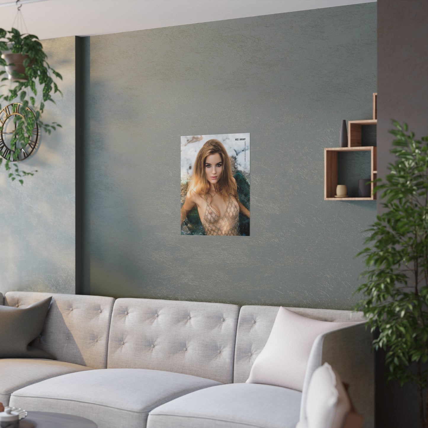 Satin Posters (210gsm) Playboy Playmate January 2014 Roos Van Montfort