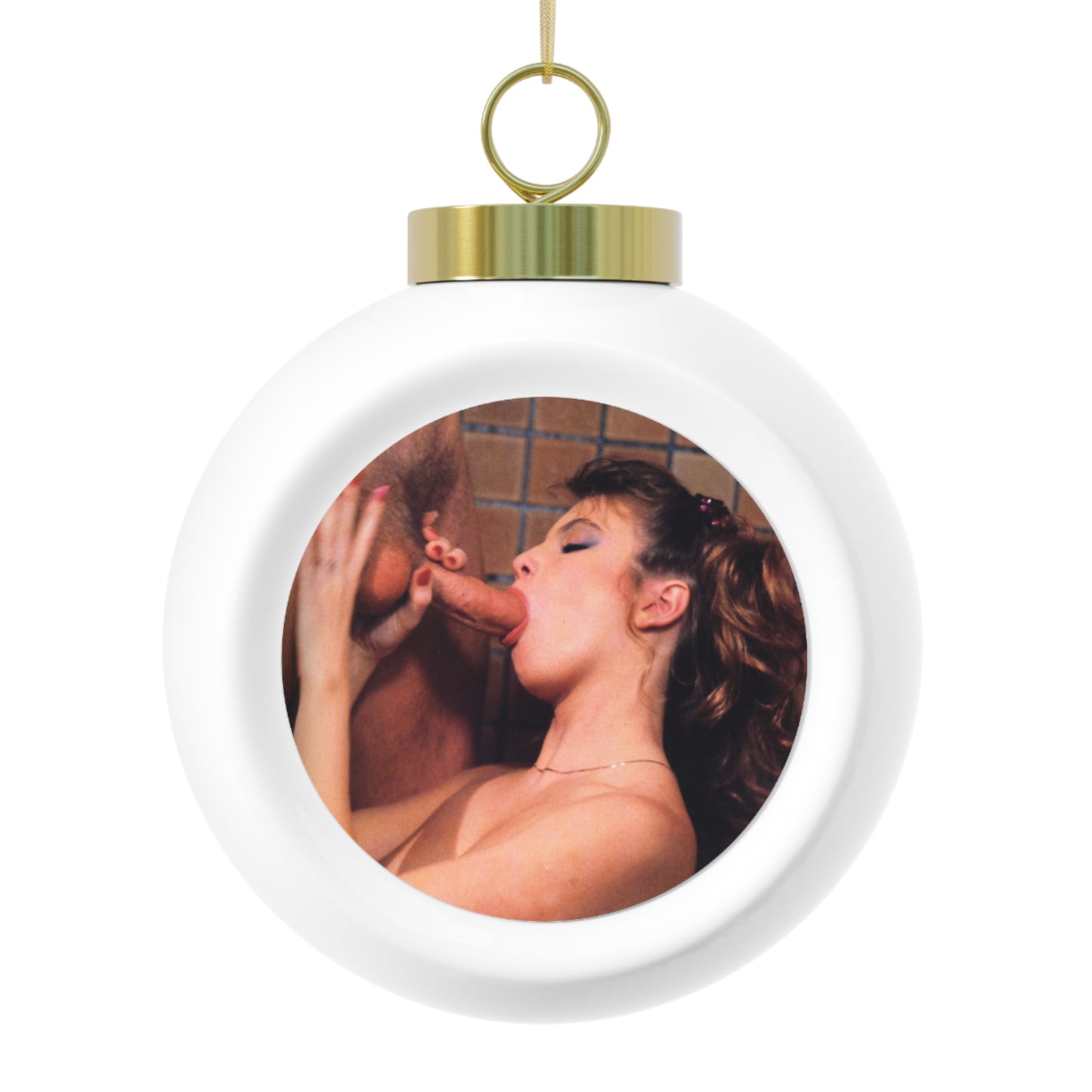 Christmas Ball Ornament Retro Porn Star Traci Lords