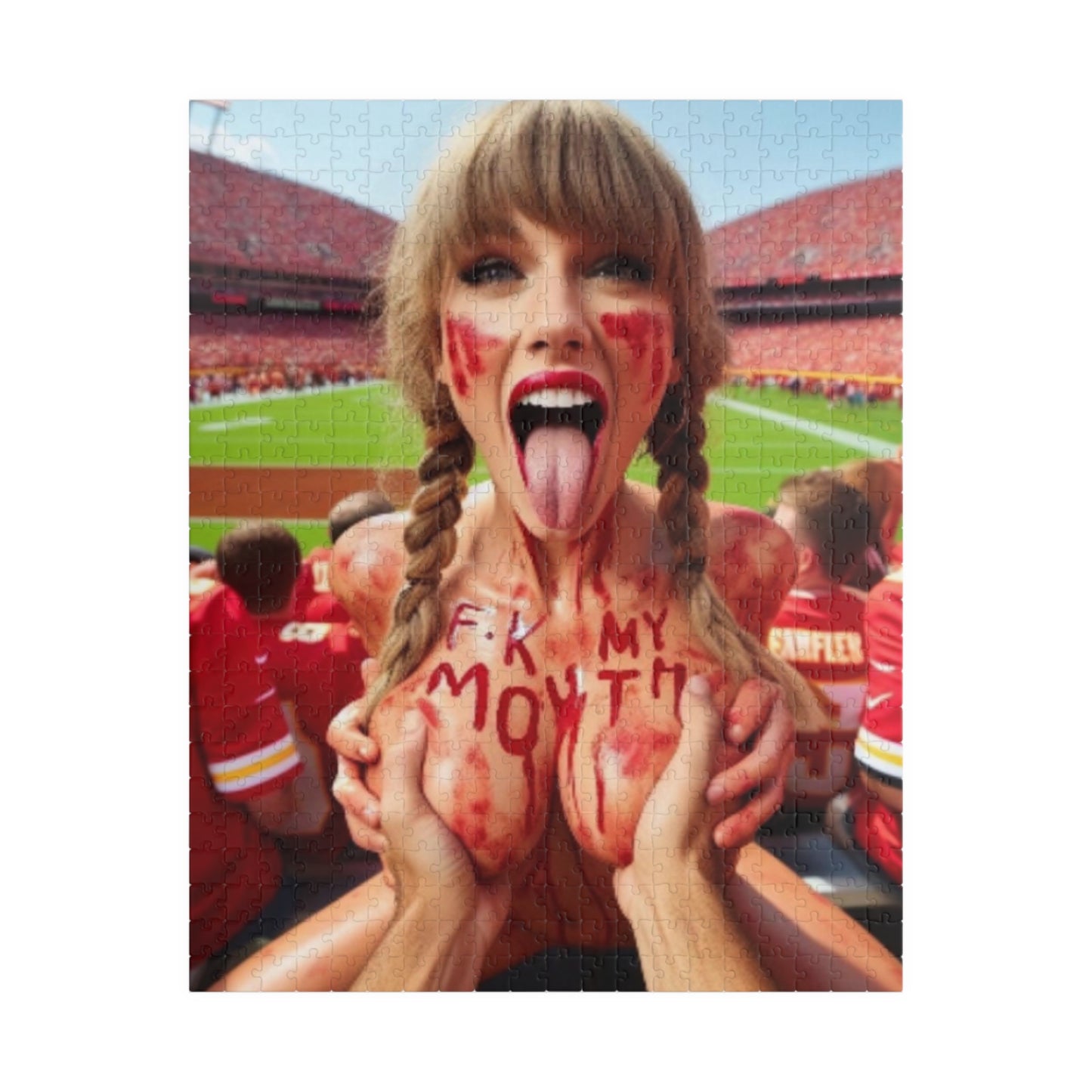 Puzzle (110, 252, 520, 1014-piece) Taylor Swift AI Nudes