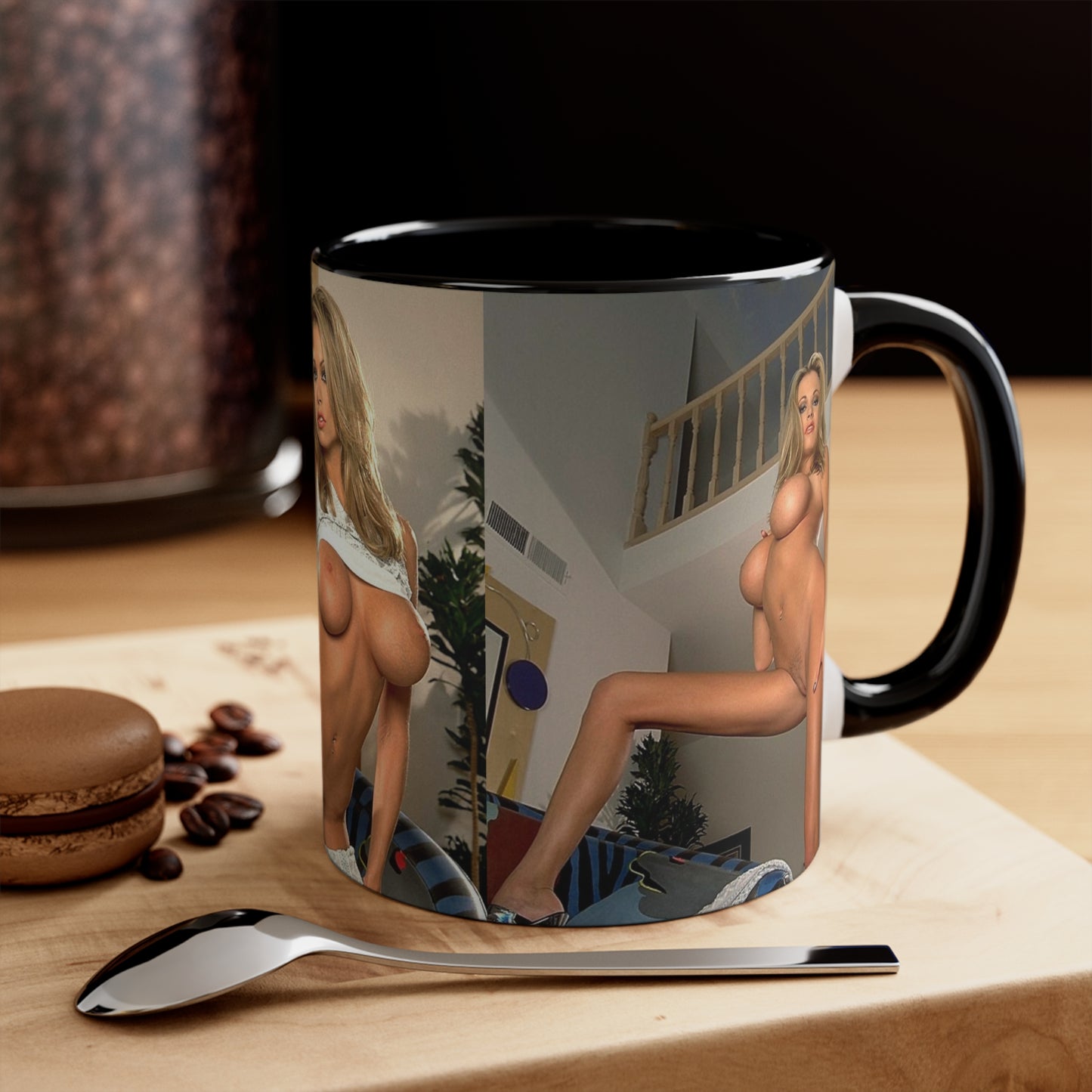 Accent Coffee Mug, 11oz Pornstar Briana Banks Nude