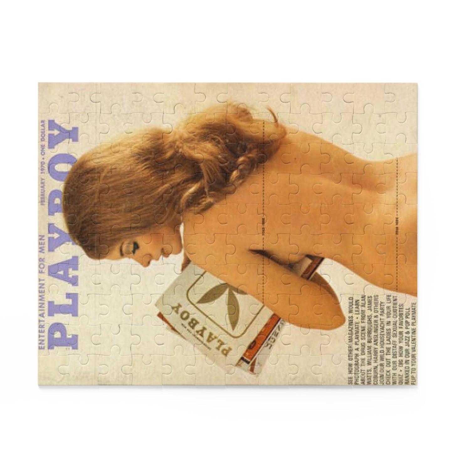 Puzzle (120, 252, 500-Piece) Playboy Cover February 1970