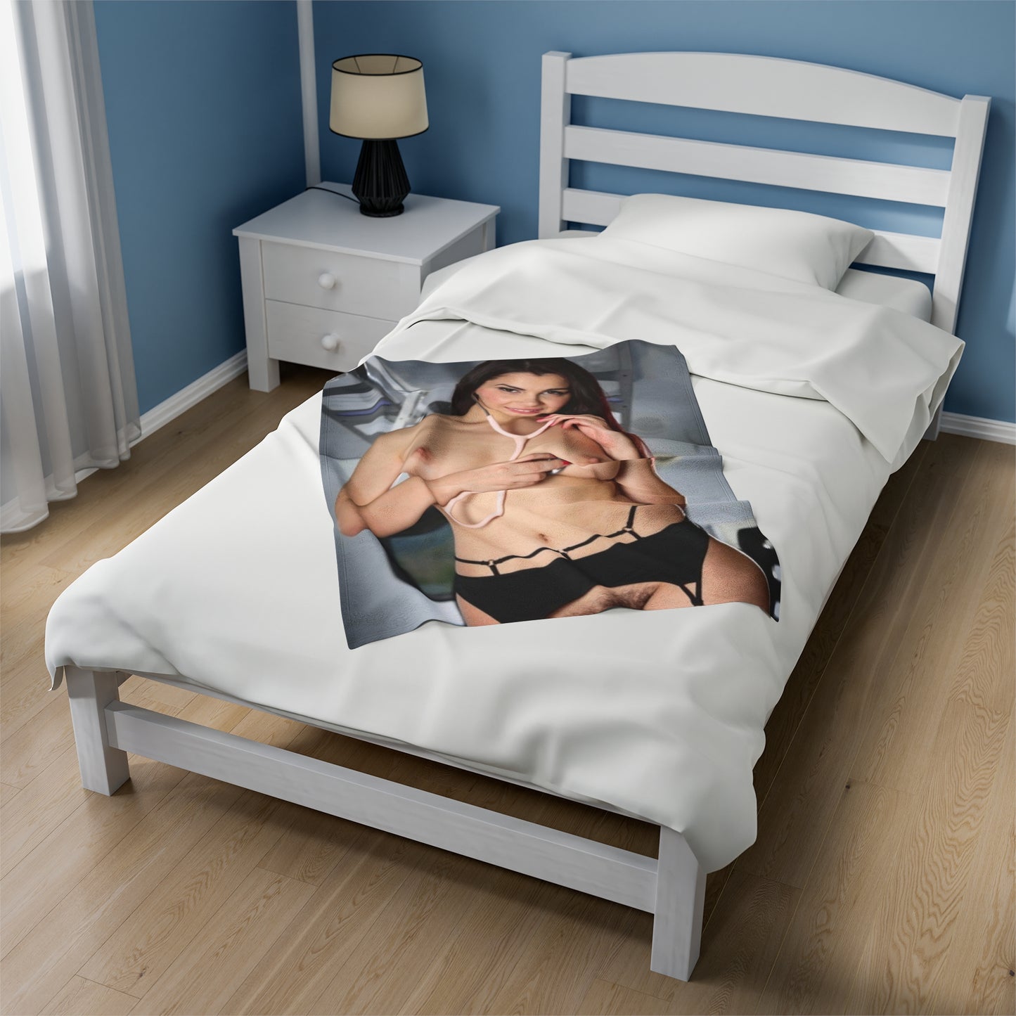 Velveteen Plush Blanket Pornstar Valentina Nappi Nude