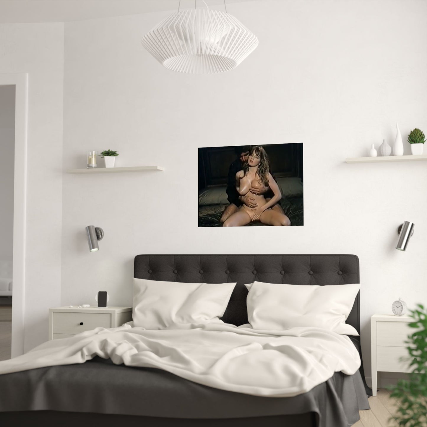 Satin Posters (210gsm) Traci Lords Nude Retro Porn Star