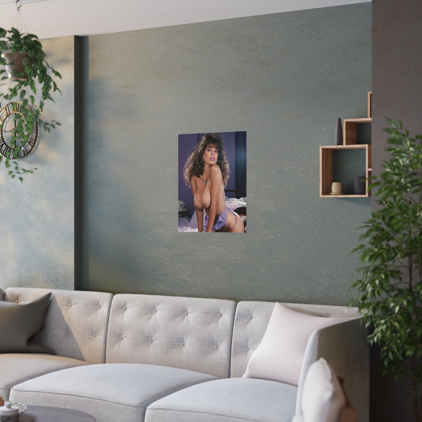 Satin Posters (210gsm) Porn Star Christy Canyon Nude