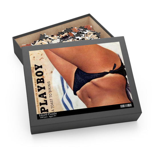Puzzle (120, 252, 500-Piece) Playboy Cover June 1962