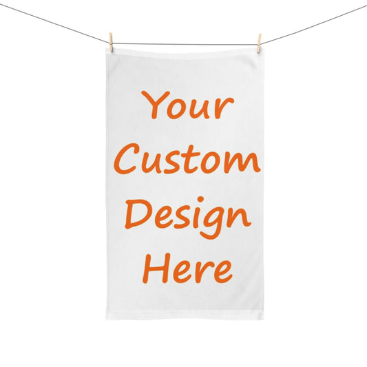 Hand Towel Custom Purchase & Message Artwork! No Limits!