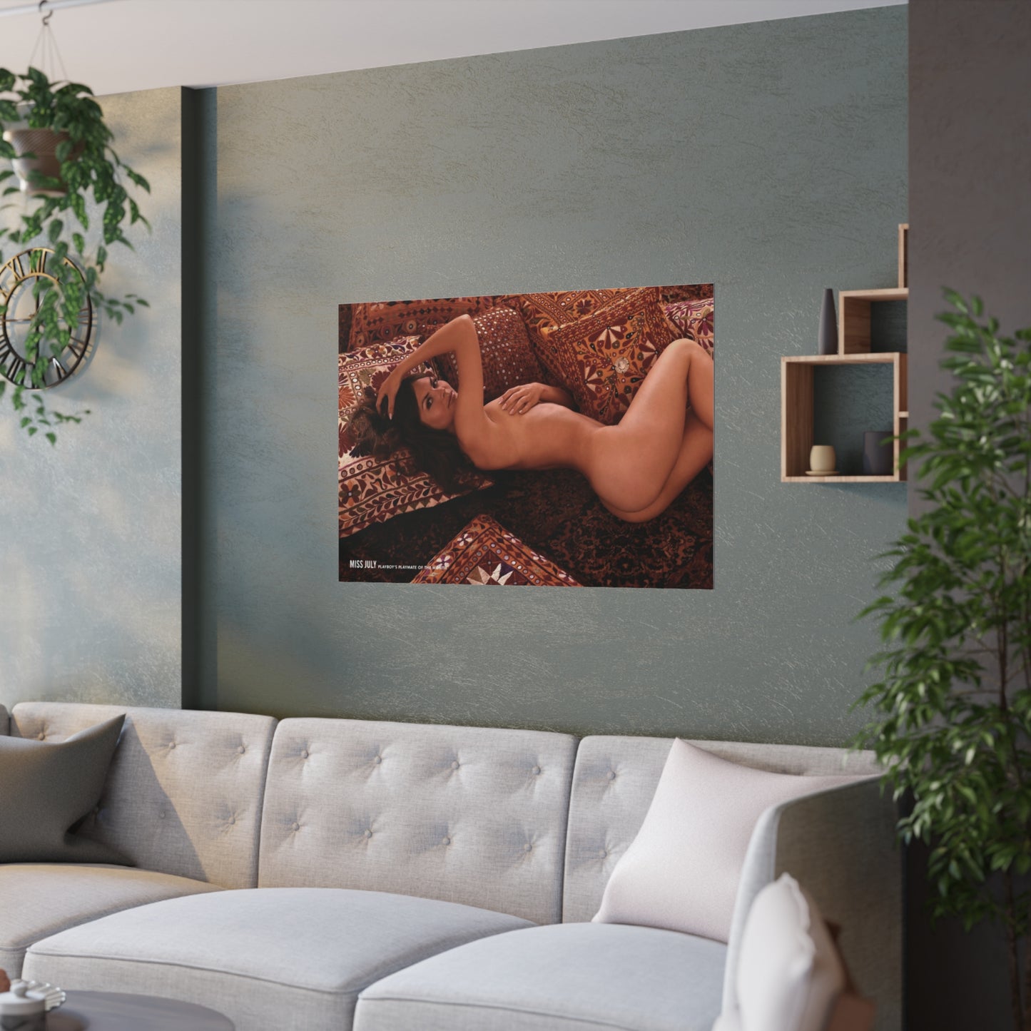 Satin Posters (210gsm) Playboy Playmate July 1971 Heather Van Every