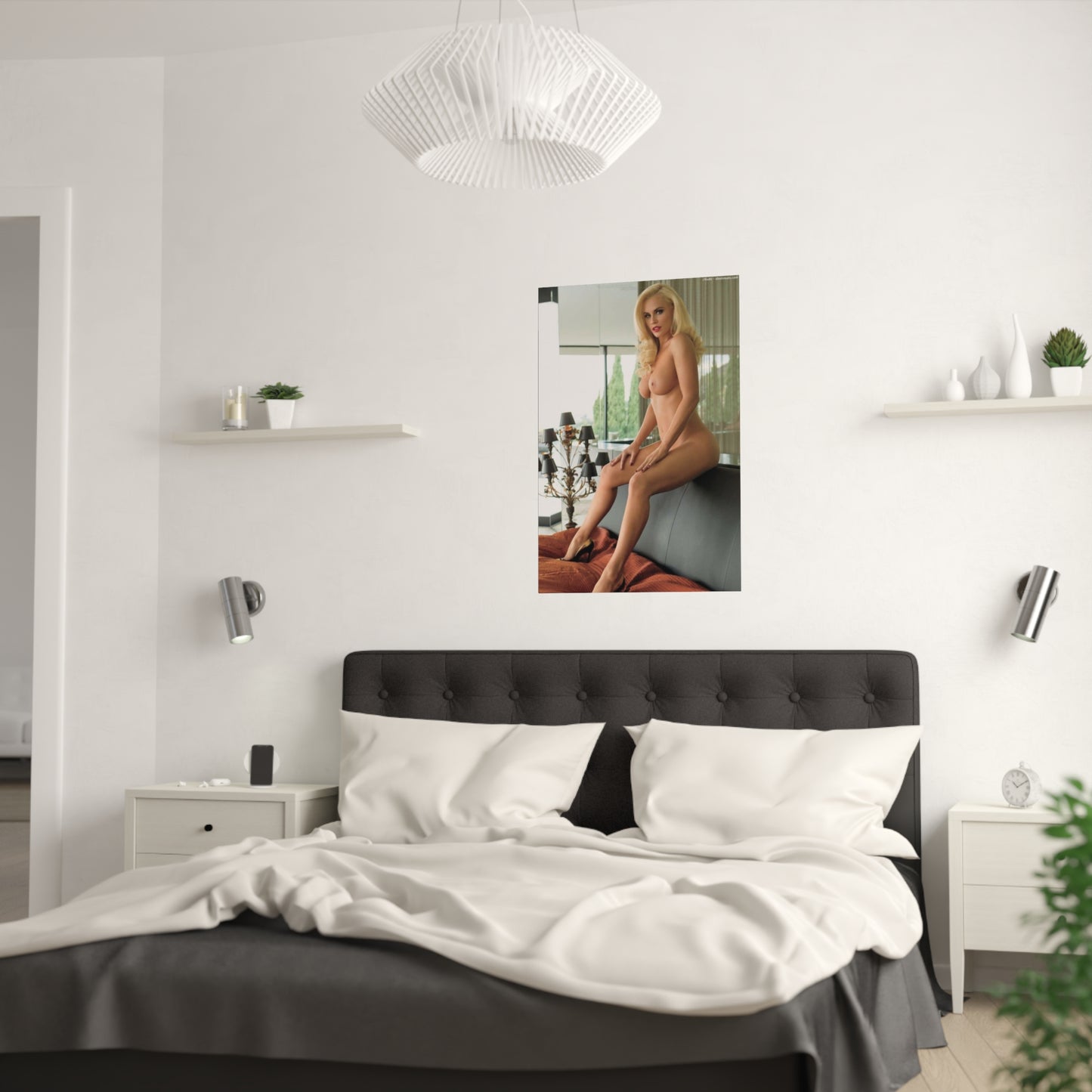 Satin Posters (210gsm) Jenny McCarthy Nude