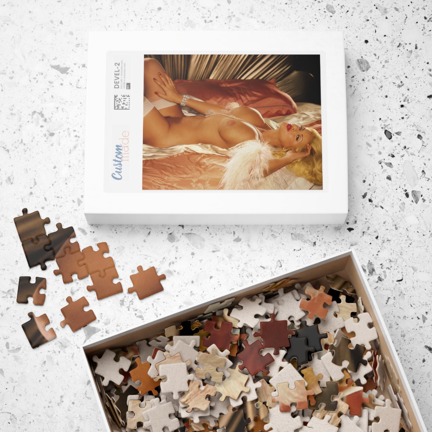 Puzzle (110, 252, 500, 1014-piece) Playboy Anna Nicole Smith Nude #4