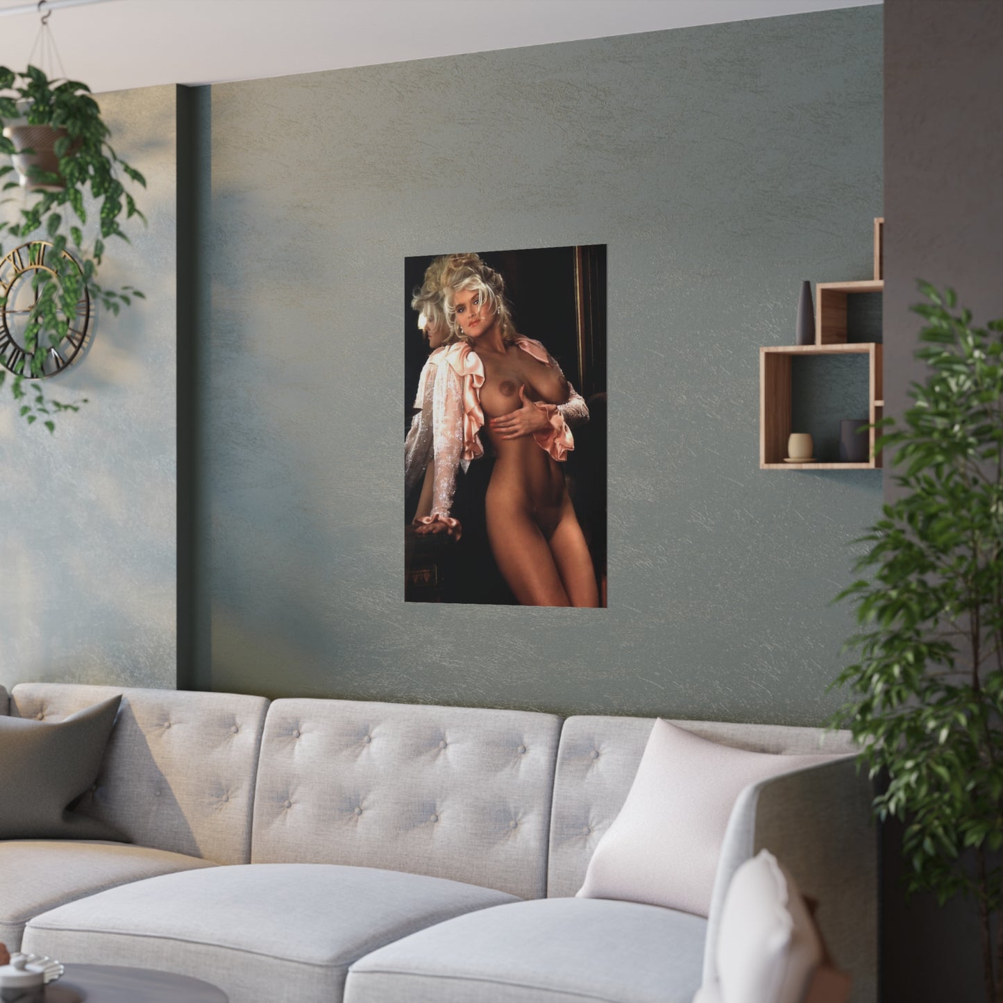 Satin Posters (210gsm) Anna Nicole Smith Nude