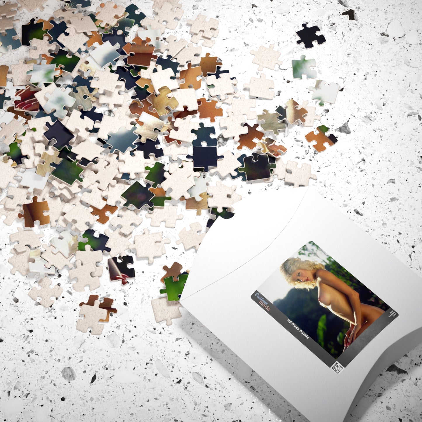 Puzzle (110, 252, 500, 1014-piece) Retro Porn Star Ginger Lynn Nude