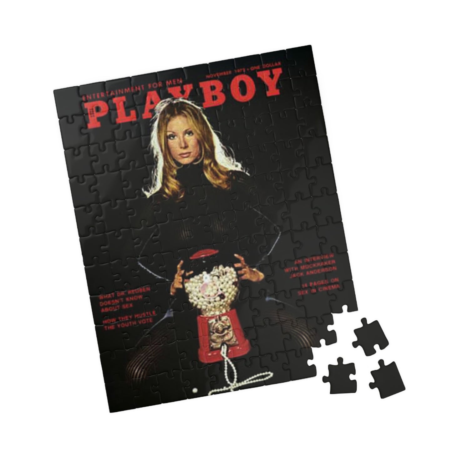 Puzzle (110, 252, 500, 1014-piece) Playboy Cover November 1972