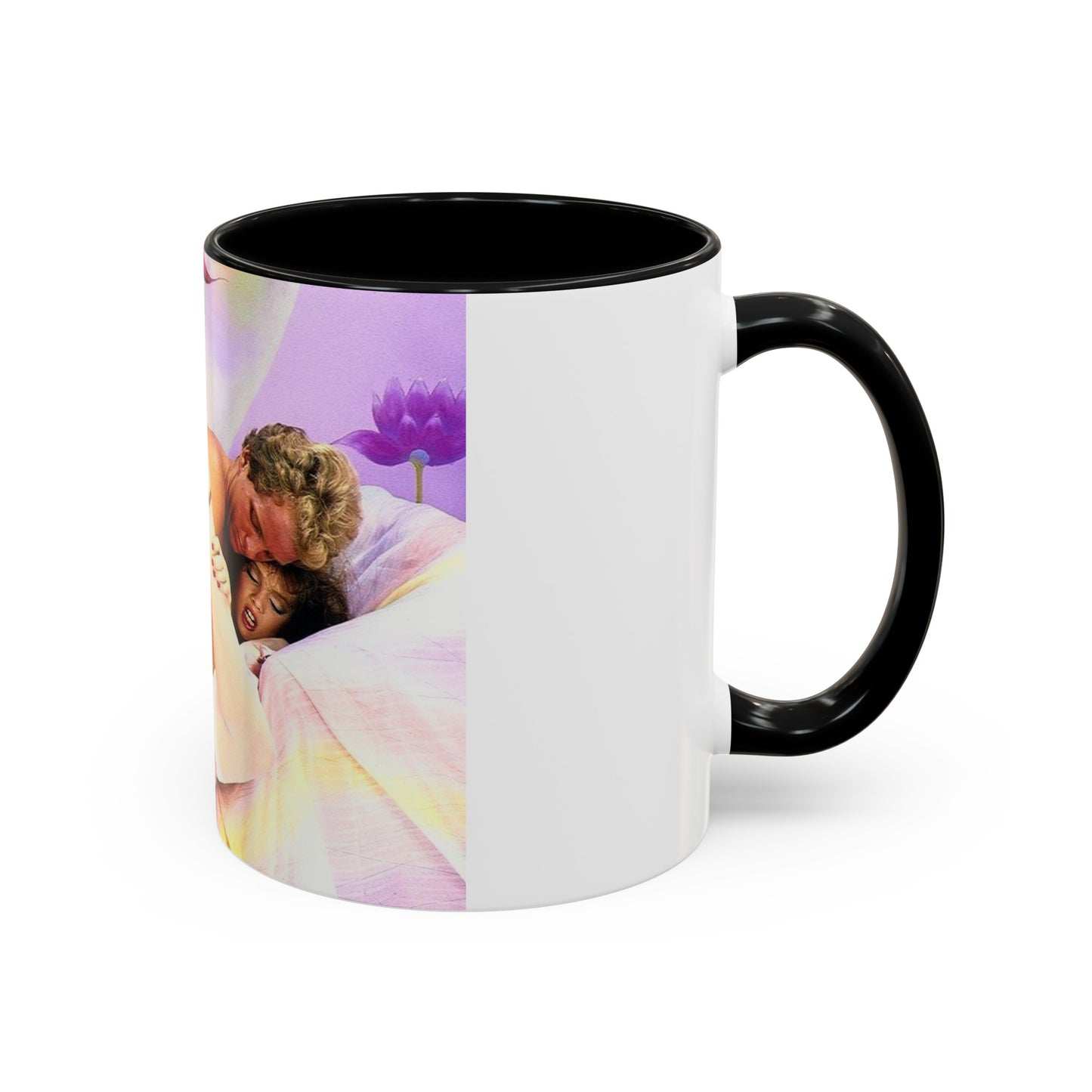 Accent Coffee Mug (11, 15oz) Traci Lords Nude Naked Retro