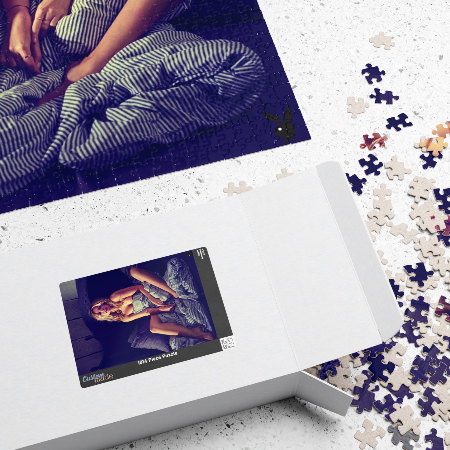 Puzzle (110, 252, 500, 1014-piece) Playboy Playmate May 2017 Lada Kravchenko