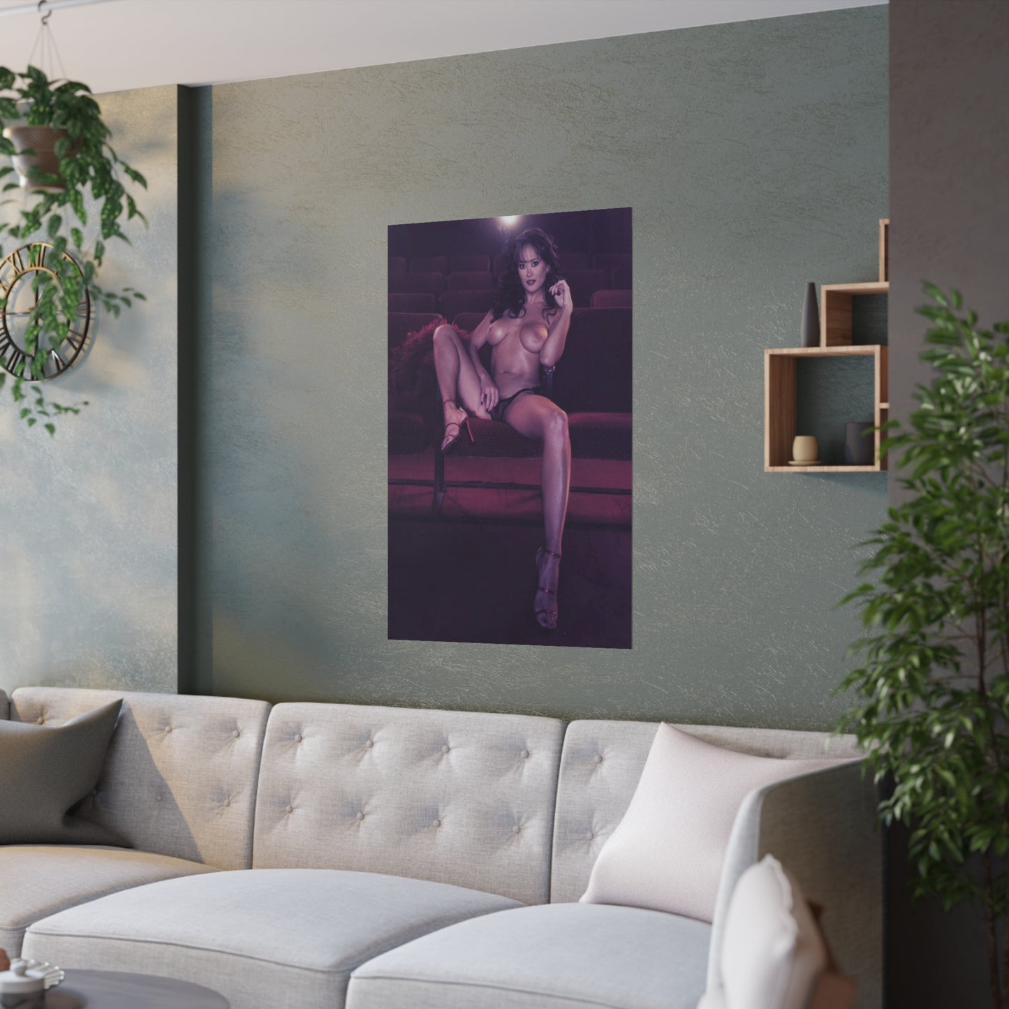 Satin Posters (210gsm) Retro Porn Star Asia Carrera