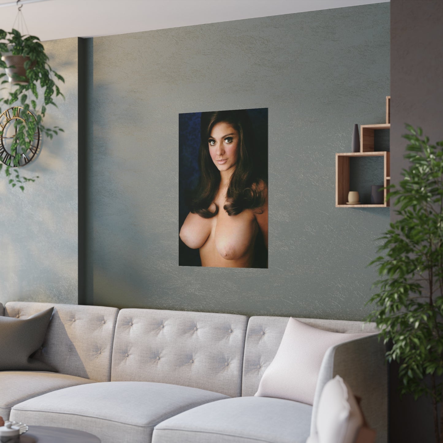 Satin Posters (210gsm) Playboy Playmate Cynthia Myers Nude