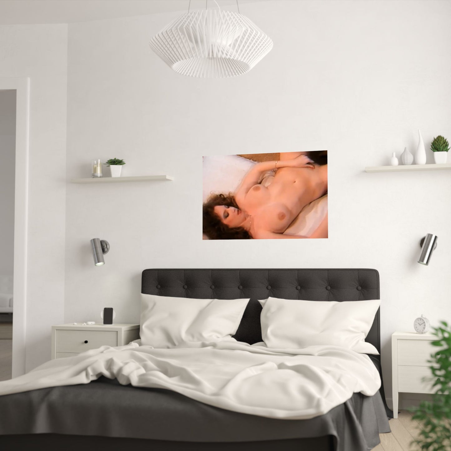 Satin Posters (210gsm) Traci Lords Nude Retro Porn Star