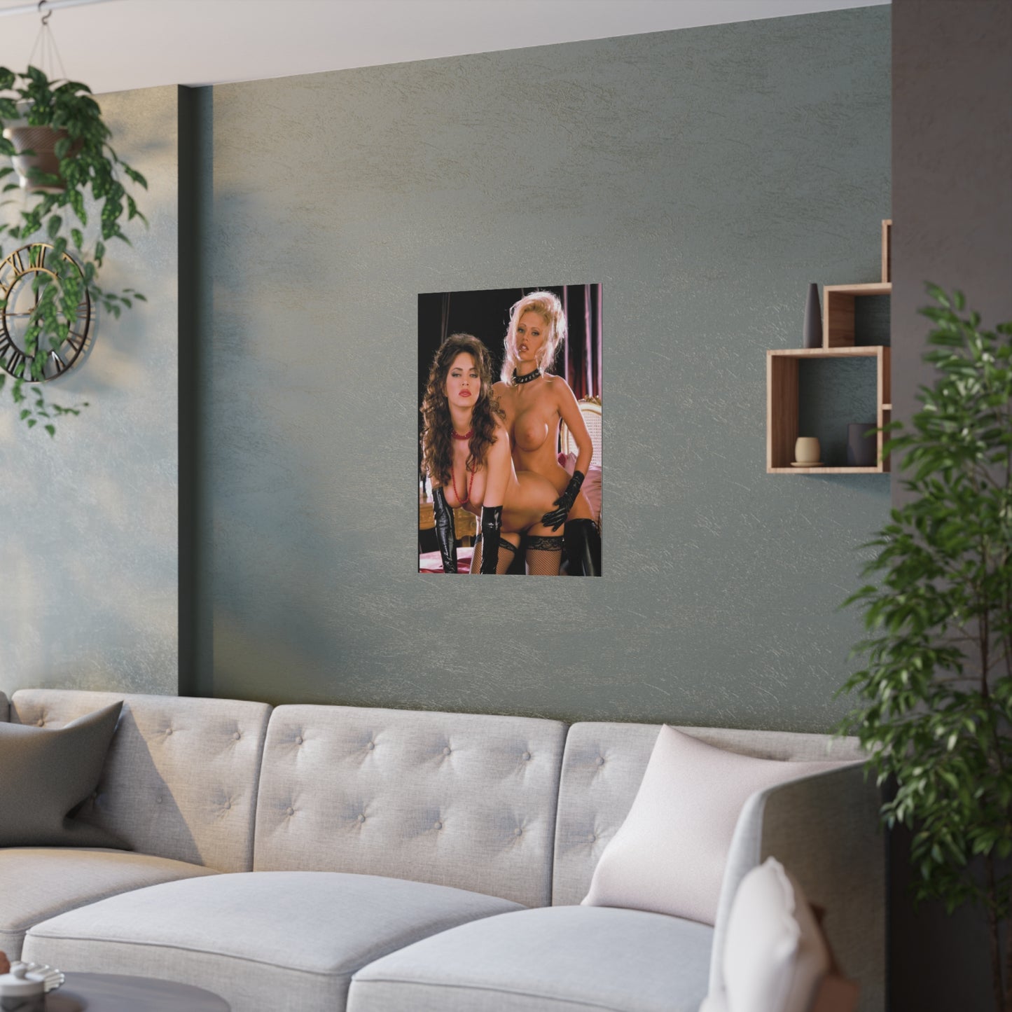 Satin Posters (210gsm) Jenna Jameson & Friend Nude