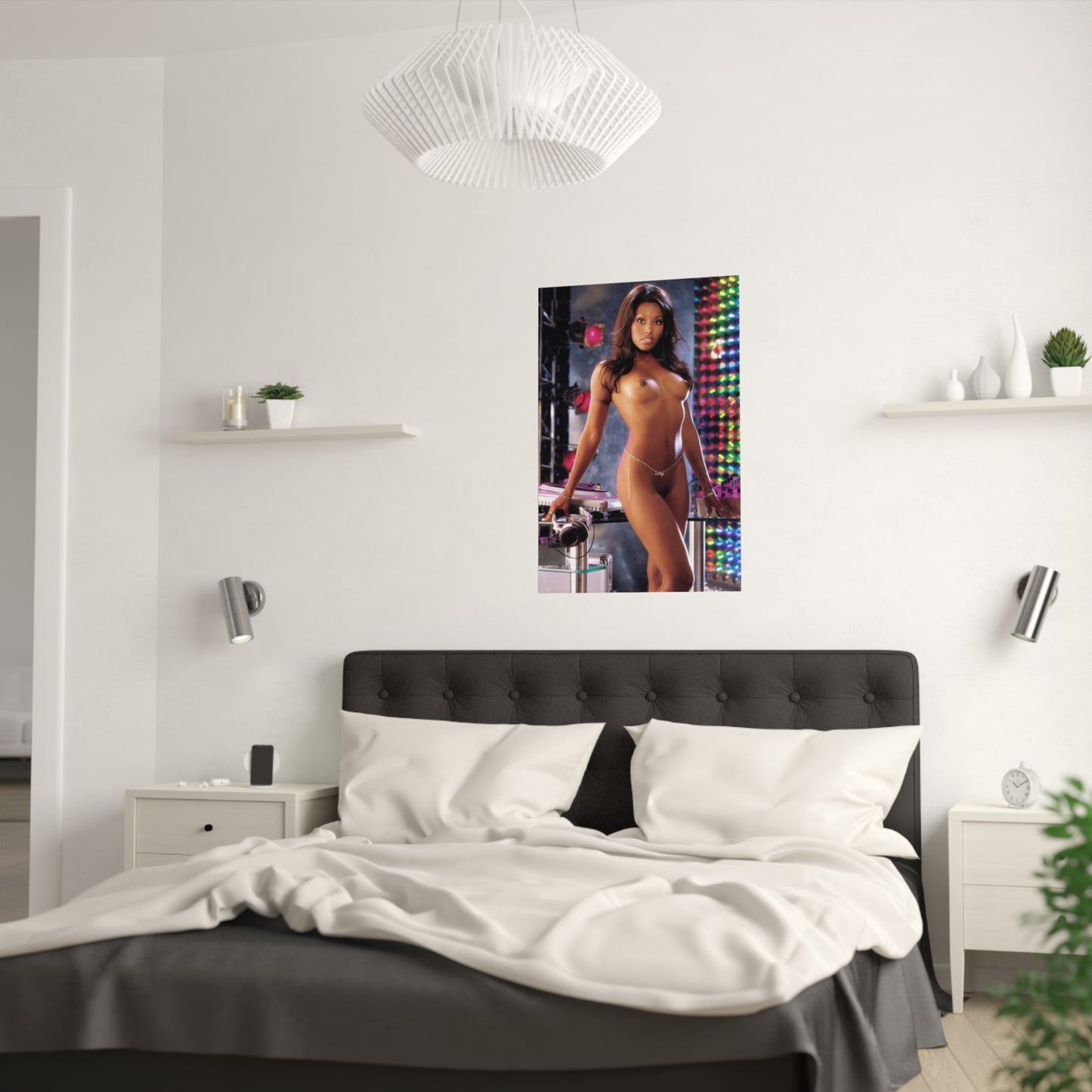 Satin Posters (210gsm) Playboy Playmate January 2002 Nicole Narain