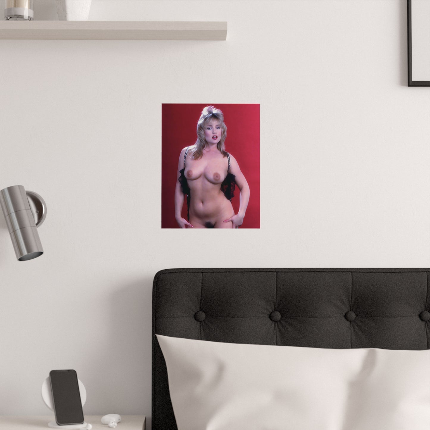 Satin Posters (210gsm) Retro Pornstar Taija Rae Nude