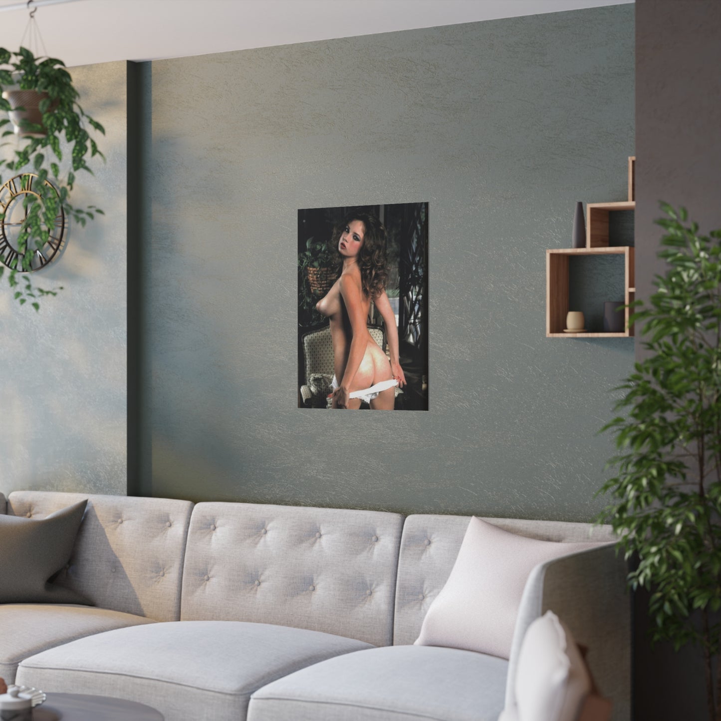 Satin Posters (210gsm) Retro Porn Star 1980s Traci