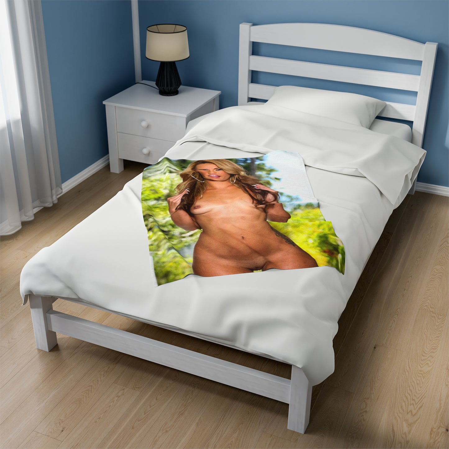 Velveteen Plush Blanket Pornstar Kelsie Monroe Nude