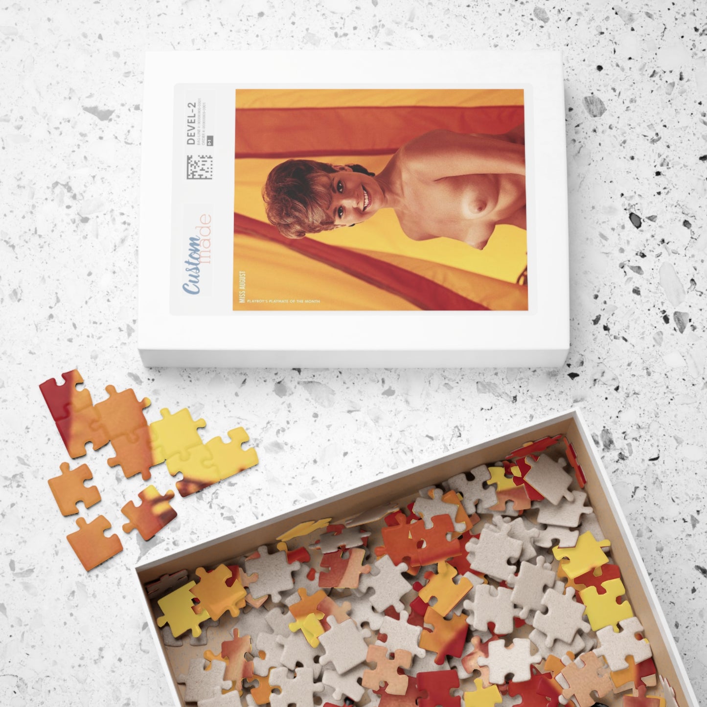 Puzzle (110, 252, 500, 1014-piece) Playboy Playmate August 1965 Lannie Balcom