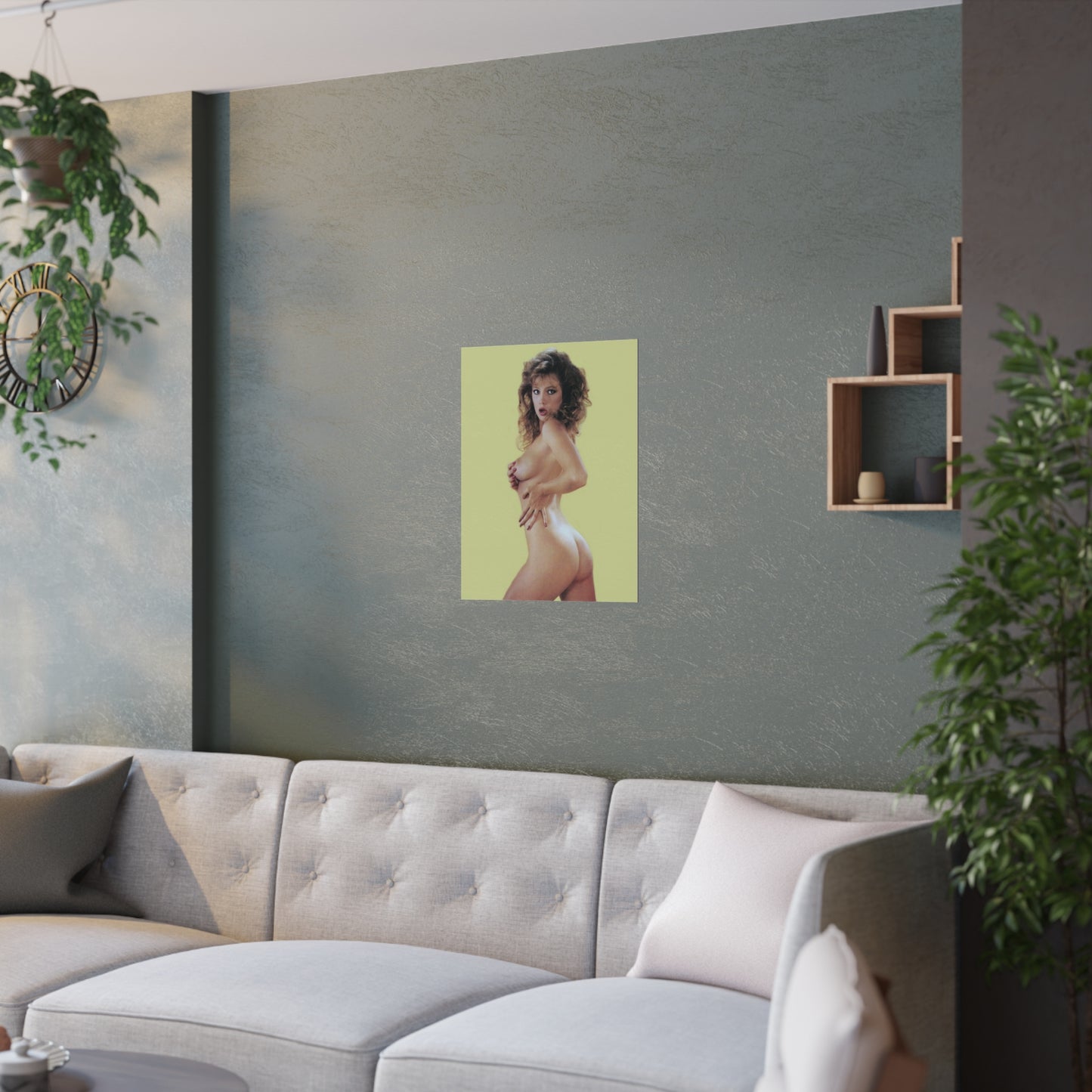 Satin Posters (210gsm) Retro Porn Star 1980s Traci