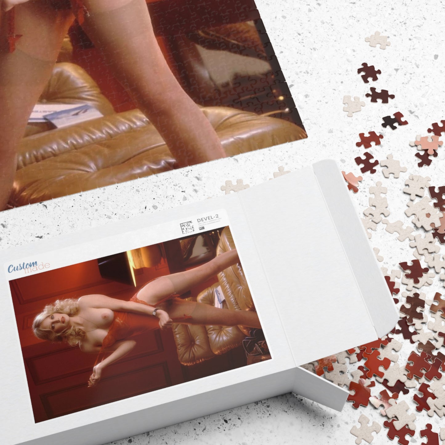 Puzzle (110, 252, 500, 1014-piece) Playboy Playmate May 1980 Martha Thomsen