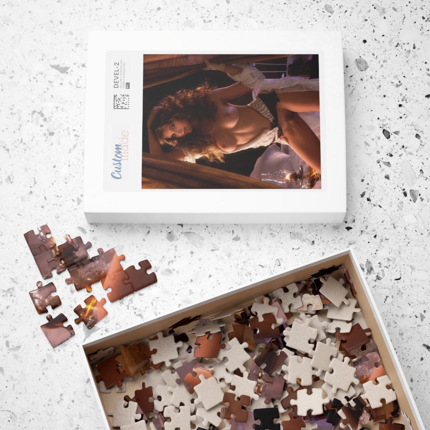 Puzzle (110, 252, 500, 1014-piece) Playboy Playmate June 1988 Emily Arth