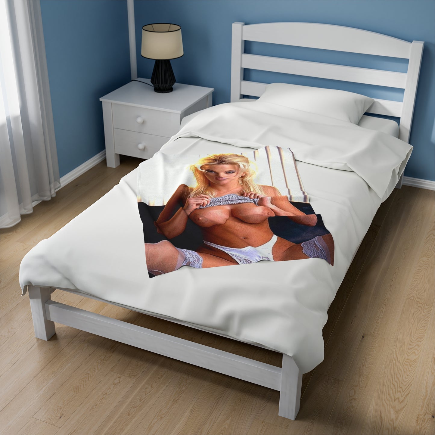 Velveteen Plush Blanket Pornstar Chloe Jones Nude