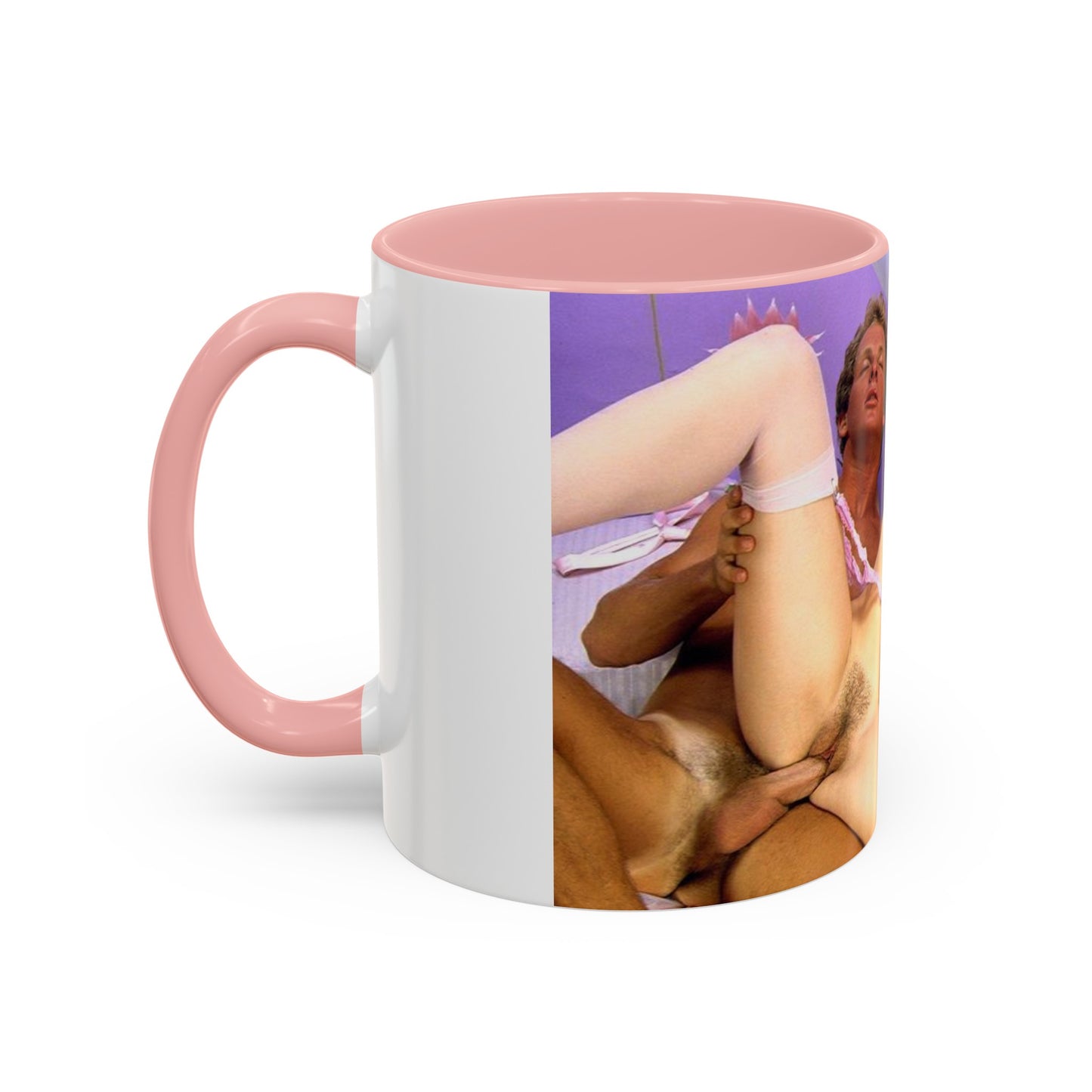 Accent Coffee Mug (11, 15oz) Traci Lords Nude Naked Retro