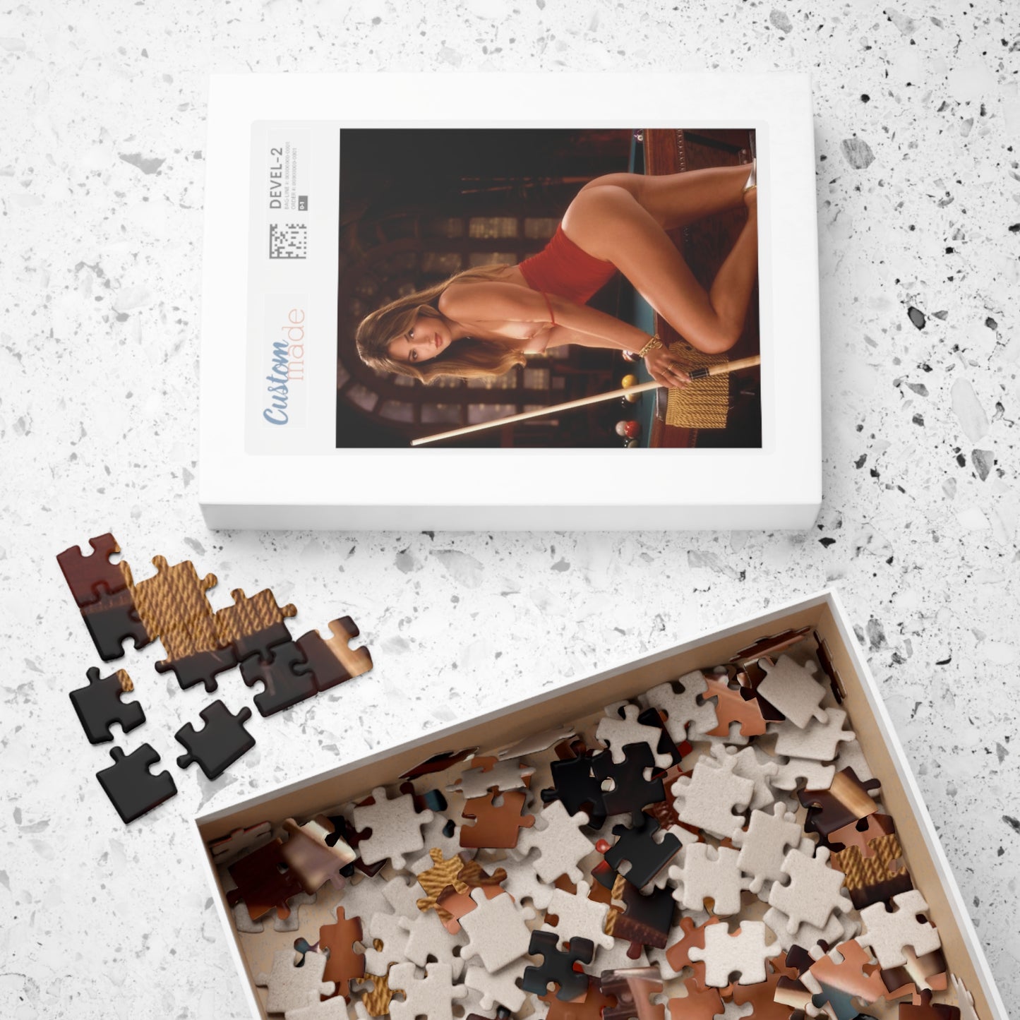 Puzzle (110, 252, 500, 1014-piece) Playboy Playmate December 1994 Elisa Bridges