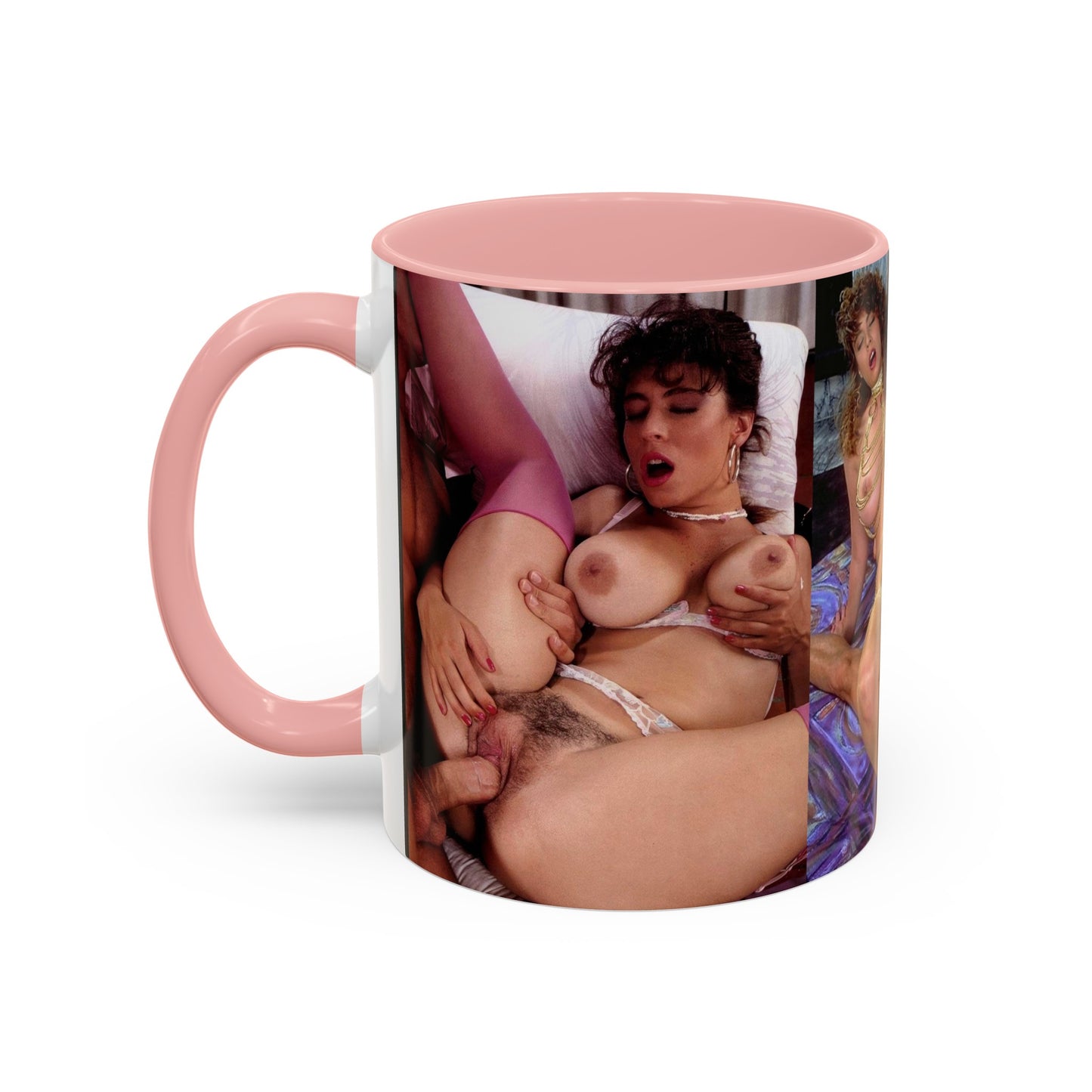 Accent Coffee Mug (11, 15oz) Retro Porn Porno Christy Canyon Fucking