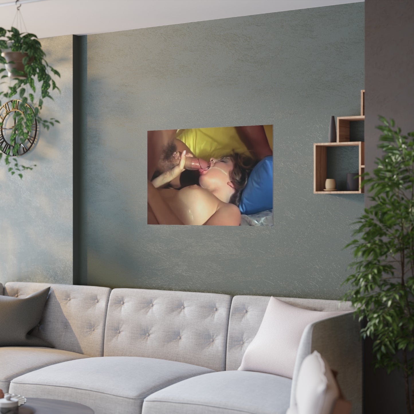 Satin Posters (210gsm) Traci Lords Naked Nude Retro