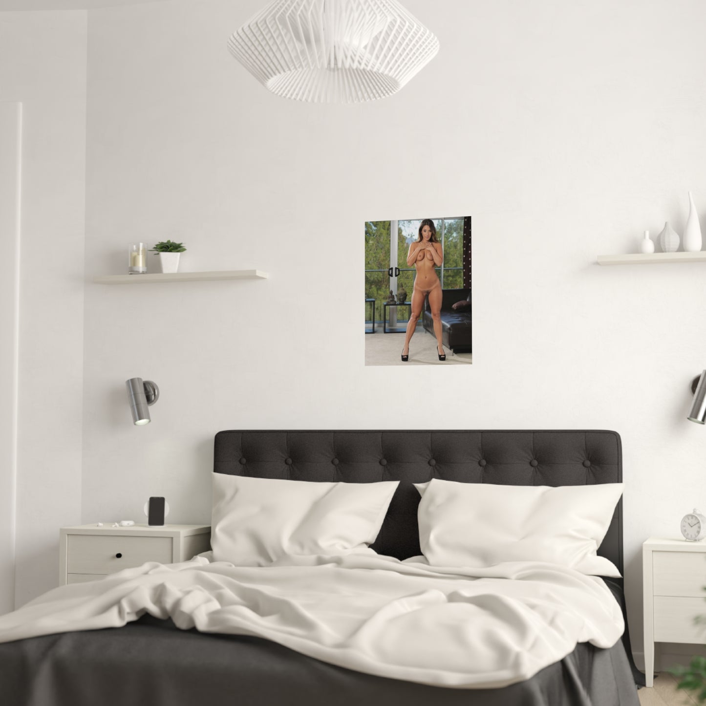 Satin Posters (210gsm) Eva Lovia Nude