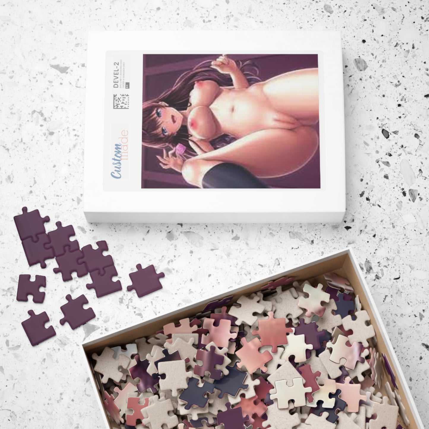 Puzzle (110, 252, 500, 1014-piece) Nude Anime #2