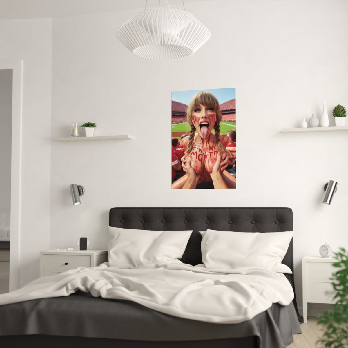 Satin Posters (210gsm) Taylor Swift AI Nudes