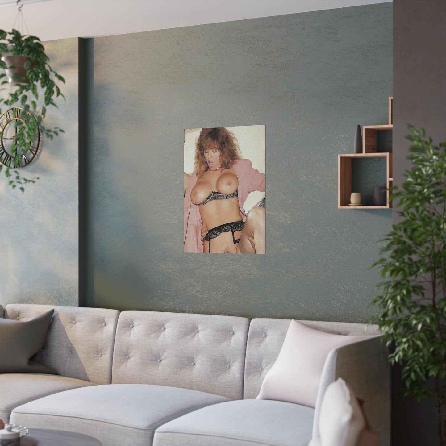 Satin Posters (210gsm) Retro Porn Star Tracey Adams