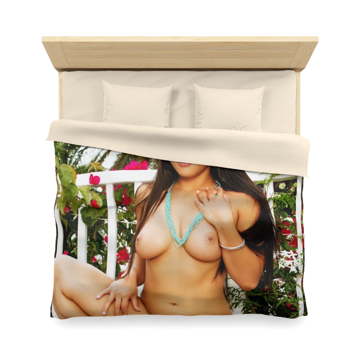 Microfiber Duvet Cover Penthouse Pet November 2012 Adrianna Luna