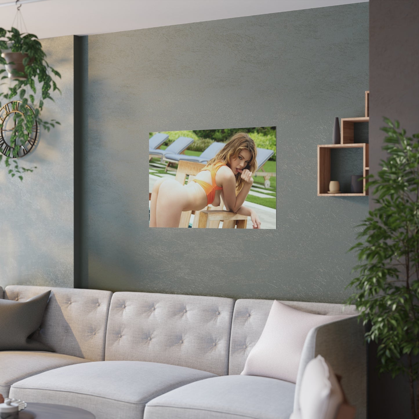 Satin Posters (210gsm) Penthouse Pet July 2019 Ora Young