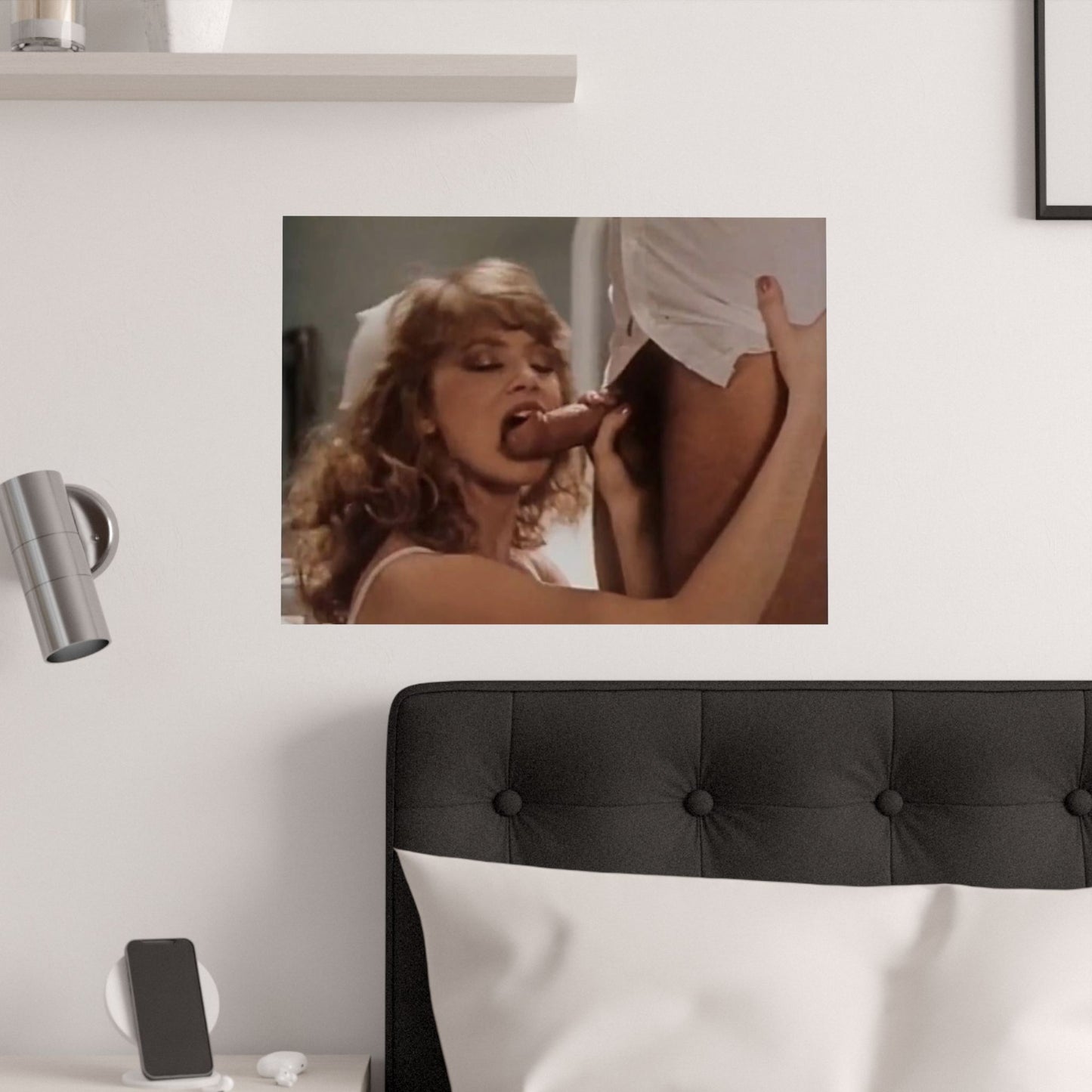 Satin Posters (210gsm) Traci Lords Nude Retro Pornstar Sex